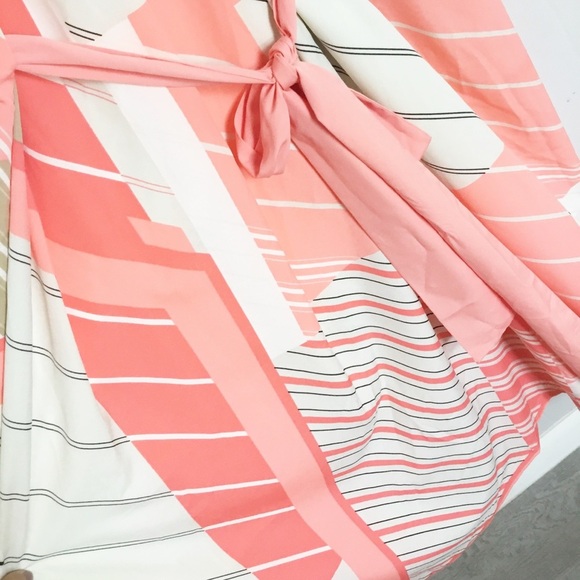 LANE BRYANT Sleeveless Plus Size 14  Striped Dress - Picture 5 of 14